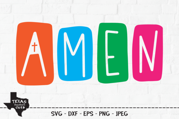 Amen Christian Shirt Design: Graphics & Crafts
