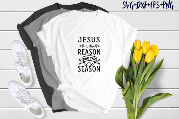 Holiday Jesus is the Reason: Graphics & T-Shirt Designs Review