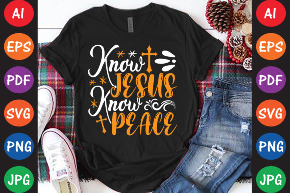 Know Jesus Know Peace Graphics & T-Shirt Designs Review