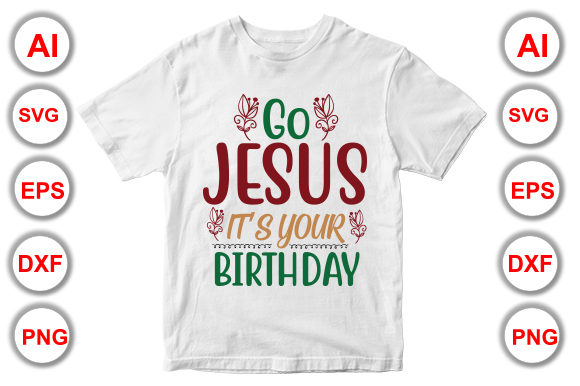 Printable Christmas T-Shirt Design Graphics Review
