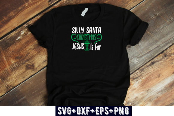 Silly Santa Christmas Graphics & T-Shirt Designs