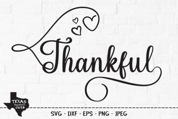 Thankful Christian Shirt Design: Graphics & Crafts